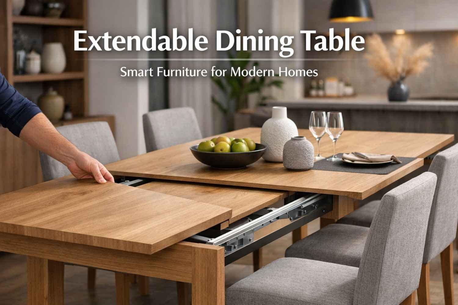 Extendable Dining Table: Smart Furniture for Modern Homes