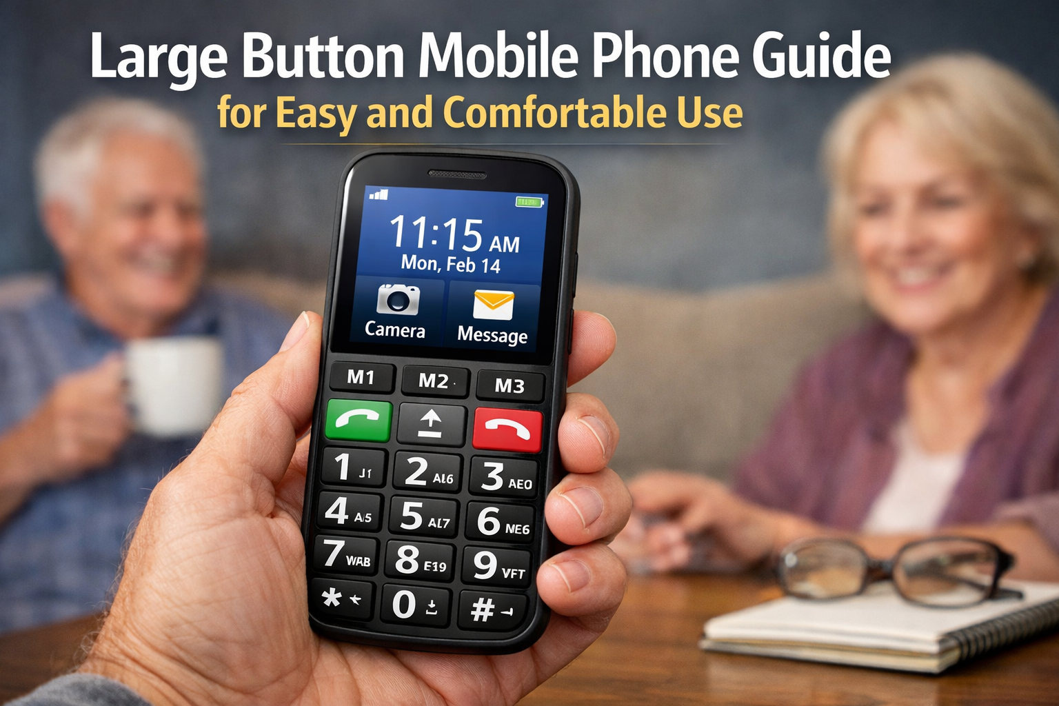 Large Button Mobile Phone Guide for Seniors & Easy Use (2026)